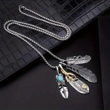 Feder anhänger schmuck gebraucht kaufen  Neumünster