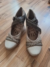 Mustang schuhe creme gebraucht kaufen  Holzwickede