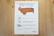 Stalldungstreuer prospekt typ gebraucht kaufen  Deutschland