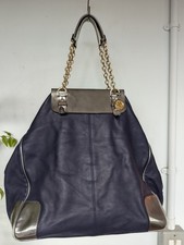 Lanvin blue leather for sale  LONDON