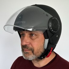 Motorradhelm kradhelm schwarz gebraucht kaufen  Briesen (Mark)