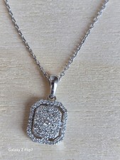 Weißgold kette diamantenanhä gebraucht kaufen  Kelheim