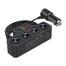 Adaptador de soquete para isqueiro de carro carregador duplo USB PD divisor para navegador comprar usado  Enviando para Brazil