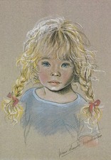 Cpa. illustrateur marie d'occasion  Trévières
