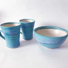 Töpferware becher 1 gebraucht kaufen  Bottrop
