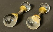 Pair antique clear for sale  Oklahoma City