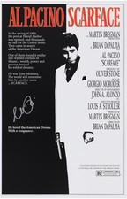 Pôster autografado de filme Scarface 11 x 17 Al Pacino comprar usado  Enviando para Brazil