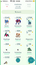 Usado, Shiny Cobalion Mini PTC 89k Stardust Pokemon Go comprar usado  Enviando para Brazil