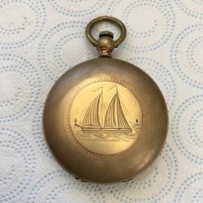 Ładny vintage antyk etui na klucze STECKLER POCKET WATCH na sprzedaż  PL