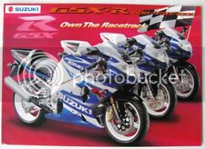 Folheto de vendas SUZUKI GSX-R 600/750/1000 MOTOCICLETAS setembro de 2000 #99999-A0009-111 comprar usado  Enviando para Brazil