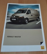 Folheto Renault Master Specification Van Truck Prospekt Prospectus RU Edition comprar usado  Enviando para Brazil