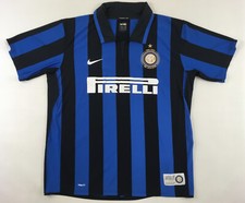 Usado, Camiseta Inter Milan 2007/08 2008 Nike Pirelli centenário 100 home maglia GG comprar usado  Enviando para Brazil