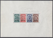 Deutsches reich block gebraucht kaufen  Enger