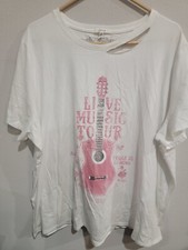Camiseta feminina manga curta Maurice’s Nashville 3 3X guitarra turnê musical ao vivo nova sem etiquetas comprar usado  Enviando para Brazil