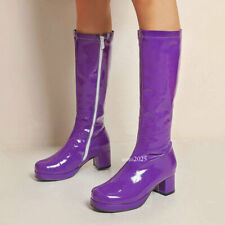 Usado, Botas femininas retrô altura do joelho femininas modernas extravagantes vintage 1950S 60S 70S comprar usado  Enviando para Brazil