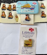 Rnli lifeboat pin for sale  BEDLINGTON