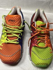 Usado, Tênis de corrida masculino Oasics Gel-Kinsei 4 neon tamanho EUA 8 sem palmilha original apenas comprar usado  Enviando para Brazil