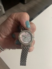 Relógio Sanrio Hello Kitty Kimora Lee Simmons aço inoxidável strass  comprar usado  Enviando para Brazil
