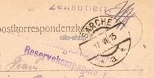 Feldpost karte meran usato  Prad am Stilfserjoch