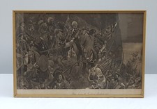 Framed antique print for sale  NEWBURY