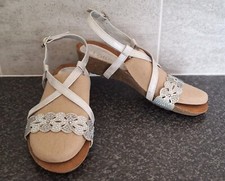 Lotus silver sandals for sale  THORNTON-CLEVELEYS