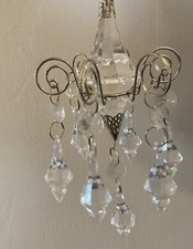 Acrylic drop chandelier for sale  Potterville