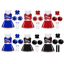 Vestido infantil feminino vestidos sem mangas roupas escolares bowknot uniforme competição comprar usado  Enviando para Brazil