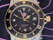 RELÓGIO TAG HEUER VINTAGE TOTALMENTE RESTAURADO - ÚNICO - APERTO DE MÃO DIGNO comprar usado  Enviando para Brazil