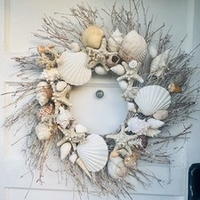 Seashells wreath for sale  Loma Linda