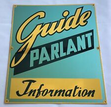Tôle guide parlant d'occasion  Orleans-