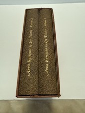 Leo Tolstoy: Anna Karenina Limited Ed.Club signed by Illustrator 2 vol. slipcase comprar usado  Enviando para Brazil
