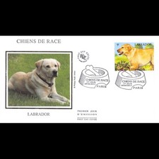 Fdc soie chiens d'occasion  Crécy-la-Chapelle