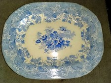 Staffordshire stoneware blue for sale  TYN-Y-GONGL