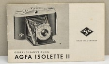 Agfa isolette gebrauchsanweisu usato  San Benedetto del Tronto
