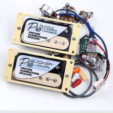 Conjunto de chicote de fios Epiphone Alnico II 57 Classic Plus ProBucker Zebra Pickups comprar usado  Enviando para Brazil
