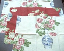 Beige red floral for sale  Veneta