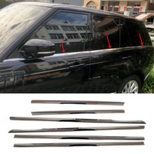 Para Land Rover Range Rover 2013-22 acabamento de tira moldura de peitoril de janela de aço cromado comprar usado  Enviando para Brazil