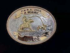 2003 FNRA JR Breakaway CONECO Montana Silversmiths Klamra paska, używany na sprzedaż  Wysyłka do Poland