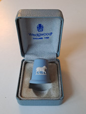 Wedgwood thimble blue for sale  UK