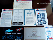 1986 corvette owner for sale  Livermore