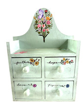 Vtg painted wood for sale  Savage