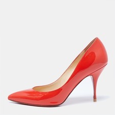 Christian louboutin orange d'occasion  Expédié en Belgium
