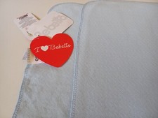Używany, BEBETTO COUVERTURE POUR BEBE EN COTON 80X85 CM COTTON BABY BLANKET 32"X 34" na sprzedaż  Wysyłka do Poland