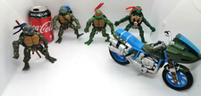 Usado, JobLot Vintage 4 Mutant Ninja Turtle + Figura de Ação Moto 5" Por Mirage Studios comprar usado  Enviando para Brazil