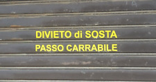 Passo carrabile scritta usato  Caserta