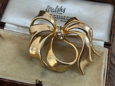 Vintage bow brooch for sale  NOTTINGHAM