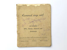 Altes liederbuch kamerad gebraucht kaufen  Orsingen-Nenzingen