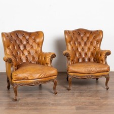 Pair vintage brown for sale  Round Top