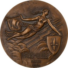Médaille sncf électrificatio d'occasion Médaille sncf électrificatio d'occasion  Lille-