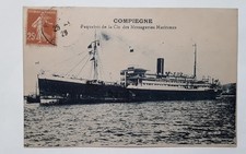 Cpa compiegne paquebot d'occasion  Narbonne